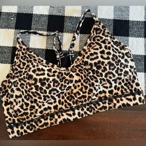 Zyia sports bra (I cannot recall the ‘name’ of it) size medium. Never worn.